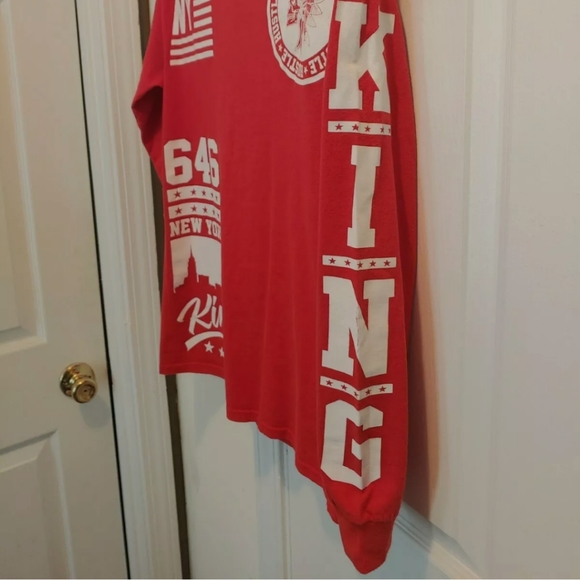 King Hustler New york long sleeve T-shirt Matches Jordan Colorway 12 Retro Twist - Picture 4 of 6